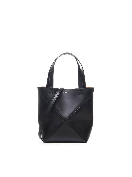 26SS 로에베 샤이니 카프스킨 미니 퍼즐 폴드 토트백 A657V25X01 1100