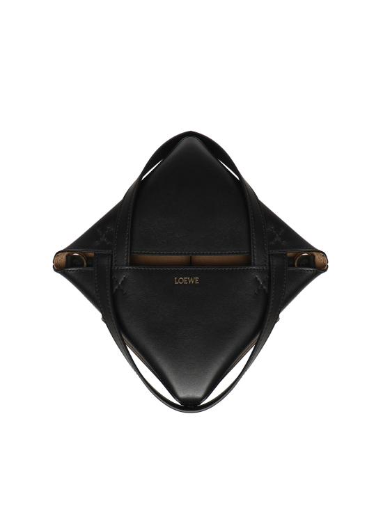 26SS 로에베 샤이니 카프스킨 미니 퍼즐 폴드 토트백 A657V25X01 1100 - LOEWE