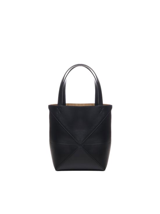 26SS 로에베 샤이니 카프스킨 미니 퍼즐 폴드 토트백 A657V25X01 1100 - LOEWE