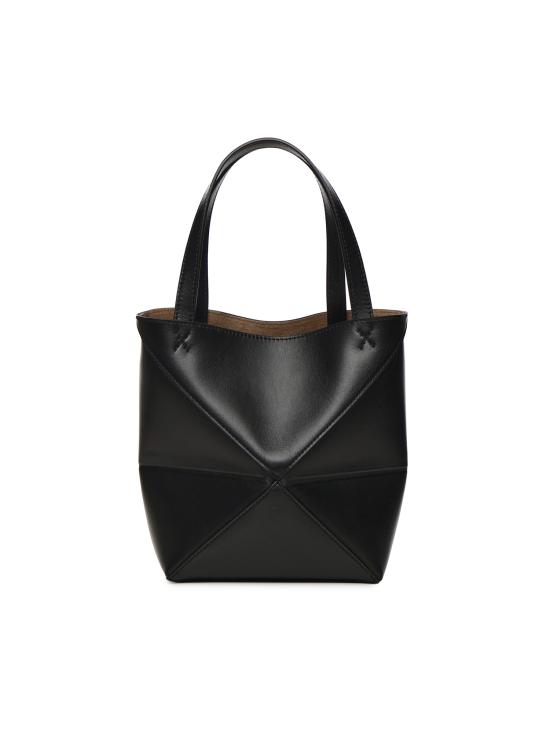 26SS 로에베 샤이니 카프스킨 미니 퍼즐 폴드 토트백 A657V25X01 1100 - LOEWE