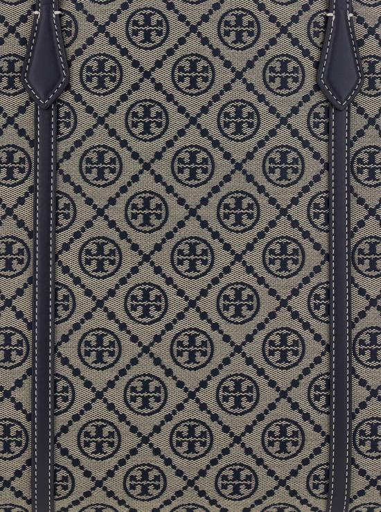 26SS 토리버치 T 모노그램 토트백 174279405 Blu - TORY BURCH