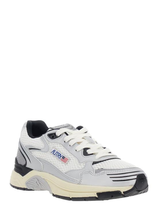 26SS 오트리 HYPERWAY 하이퍼웨이 스니커즈 HYLWMV03SILVBLK White - AUTRY