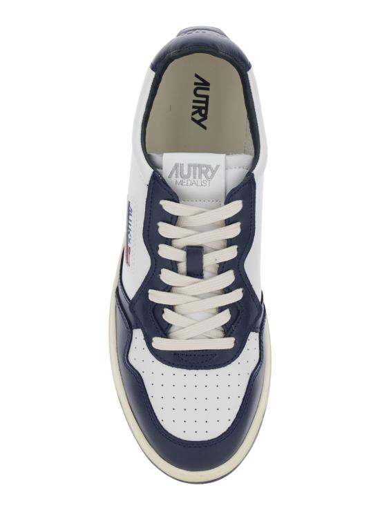 26SS 오트리 메달리스트 로우 스니커즈 AULMWB04WHTBLUE Blu - AUTRY