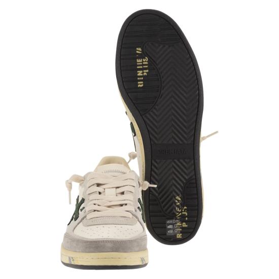 26SS 프리미아타 BSKT 바스켓 클레이 스니커즈 BSKTCLAY WHITE GREY - PREMIATA