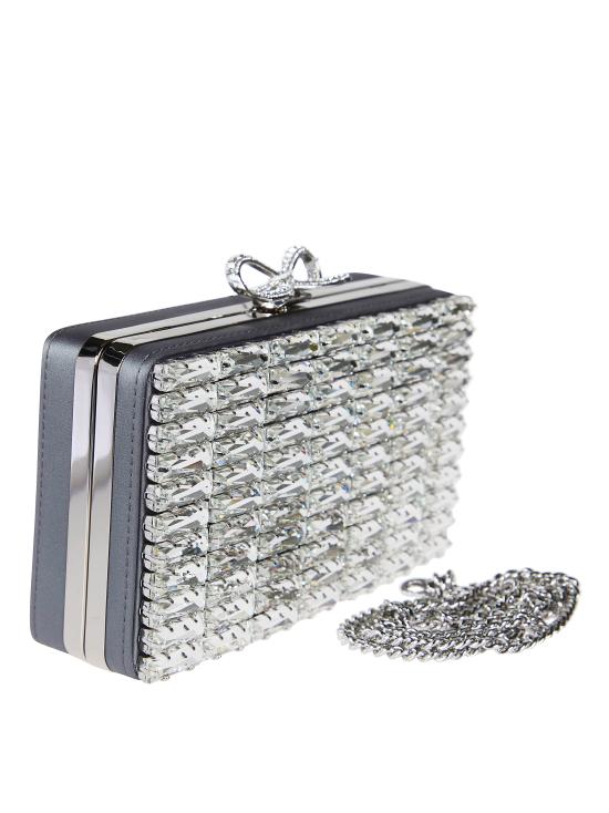 26SS 셀프 포트레이트 클러치/파우치 SS26305CGR GREY GRIGIO - SELF PORTRAIT