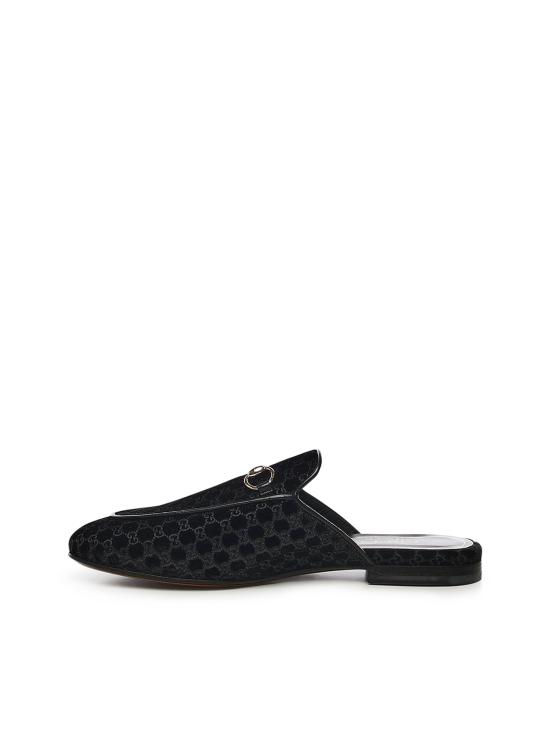 25FW 구찌 프린스타운 슬리퍼 802163 FAEUF1000 Black - GUCCI