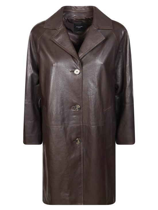 26SS 위켄드막스마라 트렌치 코트 2615471011600 002 MARRONE