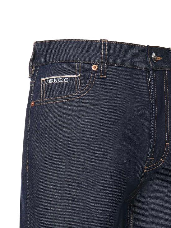 26SS 구찌 멀티 포켓 헴 디테일 진 834523 XDDCS4395 Blue - GUCCI