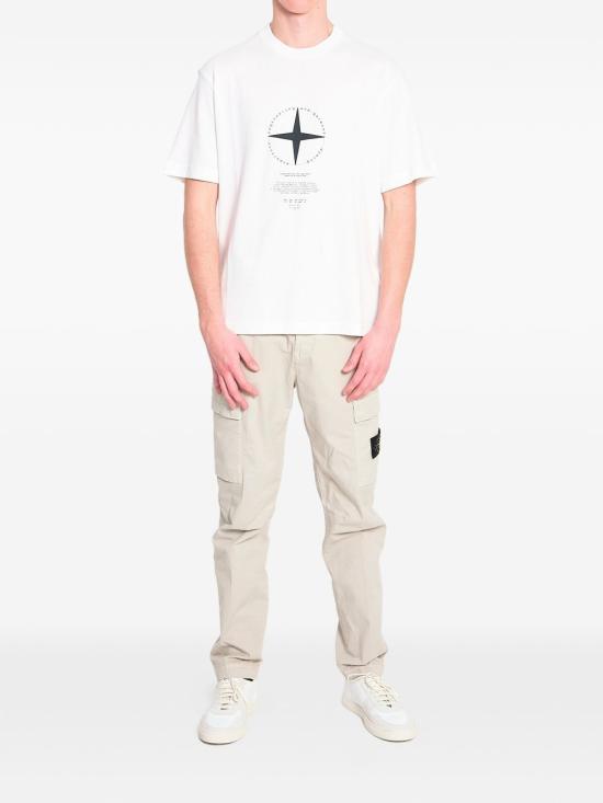 26SS 스톤 아일랜드 반팔 티셔츠 L1S152100001S0363 V0001 White - STONE ISLAND
