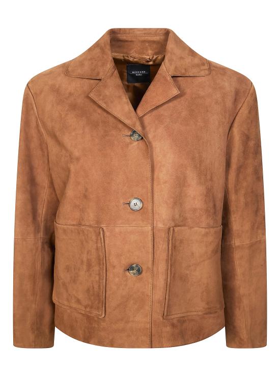 26SS 위켄드막스마라 자켓 2615441021600 001 MARRONE