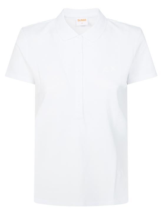 26SS 썬 68 폴로 티셔츠 A36201 BIANCO