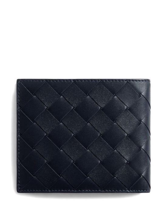 26SS 보테가베네타 인트레치아토 반지갑 743211VCPQ6 4364 Midnight basalt s - BOTTEGA VENETA