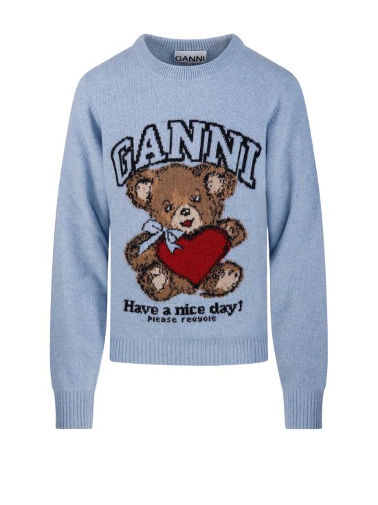 26SS 가니 스웨터 A1070047646 BABY BLUE DOM