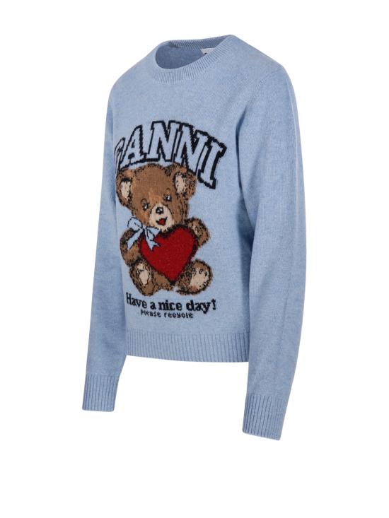 26SS 가니 스웨터 A1070047646 BABY BLUE DOM - GANNI