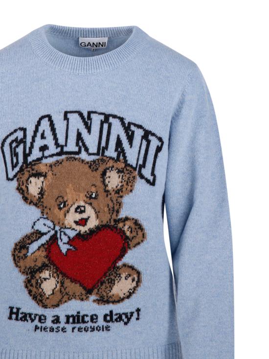 26SS 가니 스웨터 A1070047646 BABY BLUE DOM - GANNI