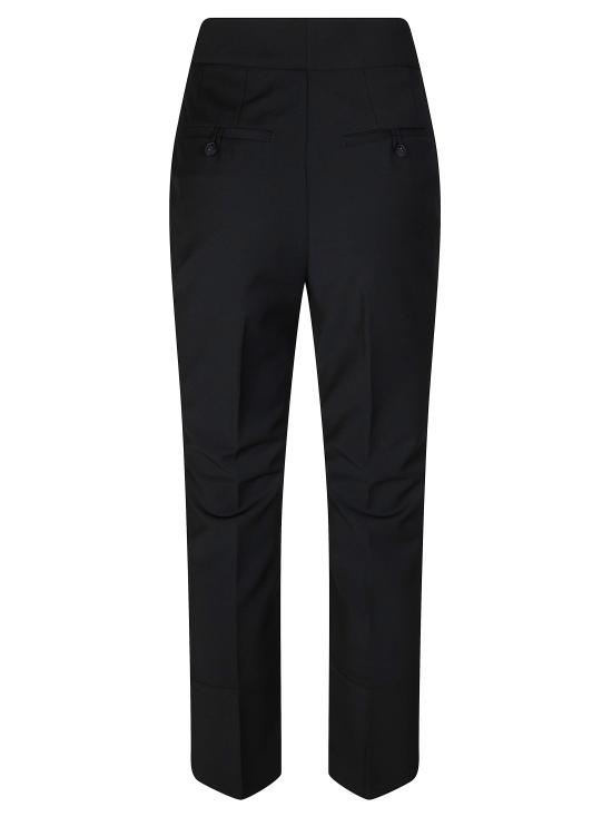 26SS 엔타이어 스튜디오 스트레이트 팬츠 ESSS26PA01244 6247 NERO - ENTIRE STUDIOS