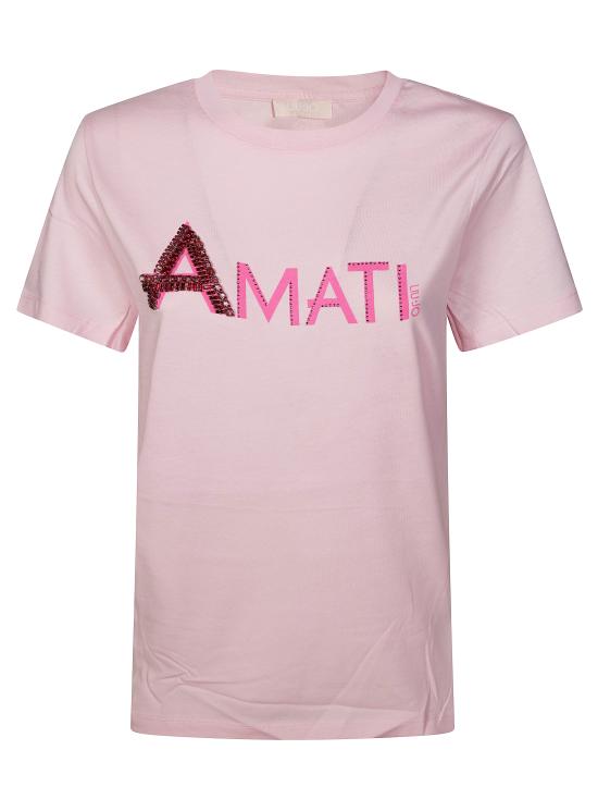 26SS 리우조 반팔 티셔츠 WA6431JS904 P9324 ROSA