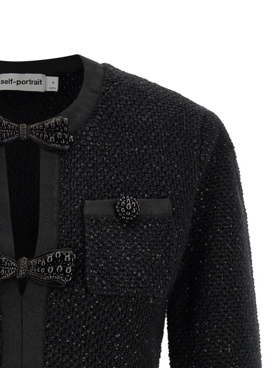 26SS 셀프 포트레이트 미디 원피스 RS26210SBBLACK - SELF PORTRAIT