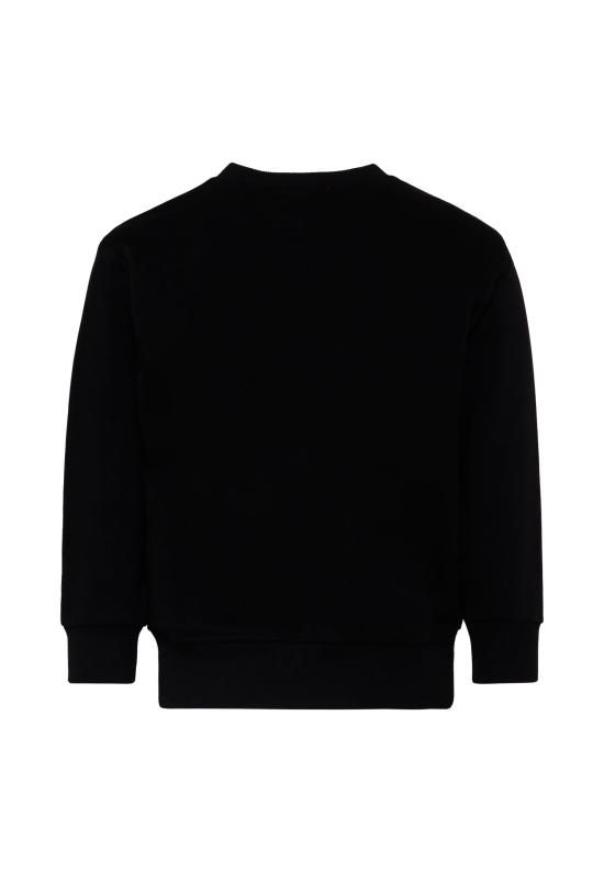 26SS [키즈] 디젤 트레이닝 상의 J02483 KYAZ3 K900 BLACK - DIESEL