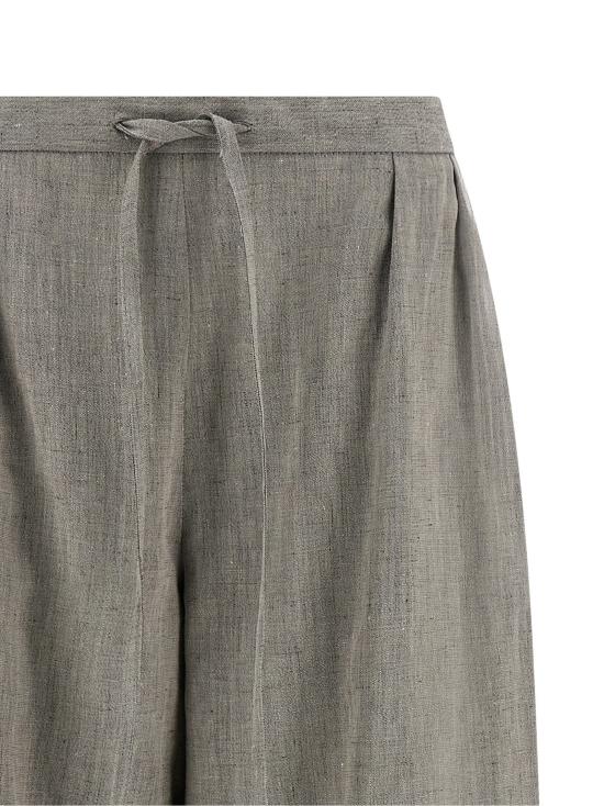 26SS 루루 드 세종 스트레이트 팬츠 CLARKGREYMELANGE - LOULOU DE SAISON