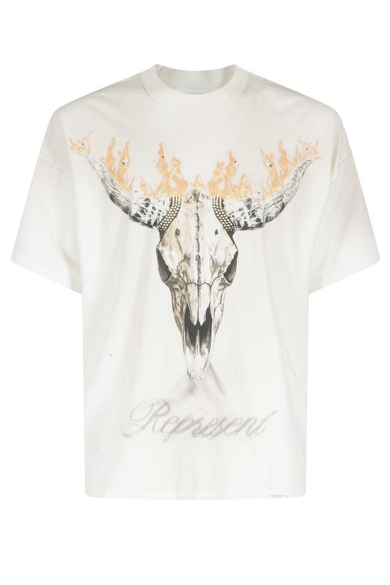  리프레젠트 탑 영국 카우보이를 대표하는 티셔츠 (검정색)