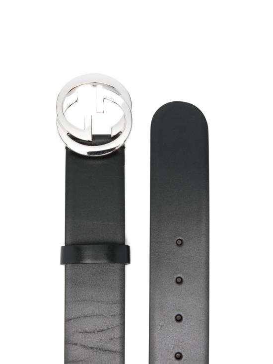 26SS 구찌 가죽 벨트 863302 CVE0W1000 Black - GUCCI