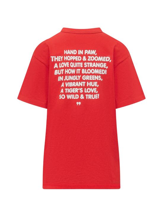 26SS 겐조 반팔 티셔츠 FG55TS2124SK 22 Red - KENZO