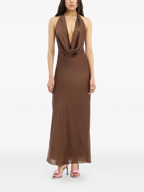 26SS 로테이트 미디 원피스 115909 2037 Brown - ROTATE