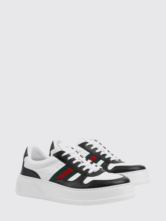 26SS 구찌 웹 청키 스니커즈 848317AAE0H 1097 Black - GUCCI