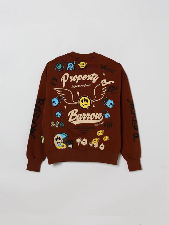 26SS [키즈] 바로우 풀오버 S6BKJUSW078 920 Brown - BARROW