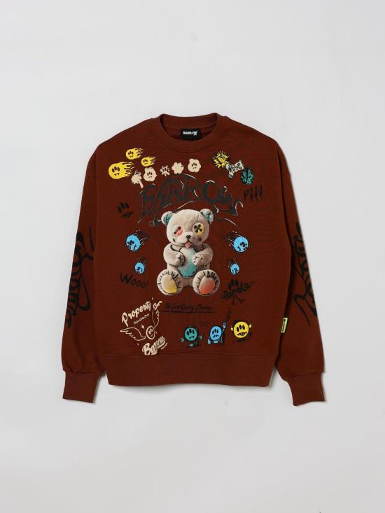 26SS [키즈] 바로우 풀오버 S6BKJUSW078 920 Brown