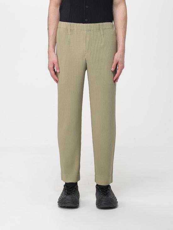 26SS 옴므 플리세 이세이 미야케 스트레이트 팬츠 HP66JF153 68 Green