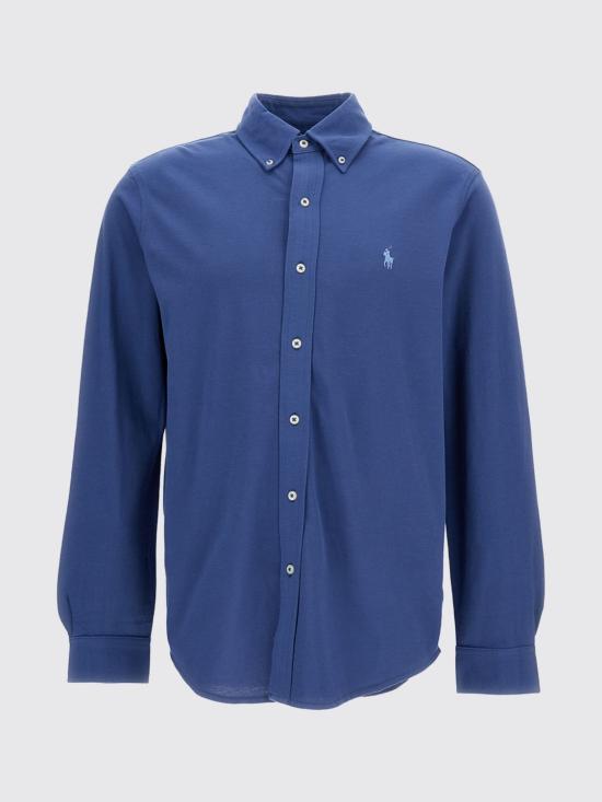 26SS 폴로 랄프로렌 긴팔 셔츠 710654408 502 Blue 1 - POLO RALPH LAUREN