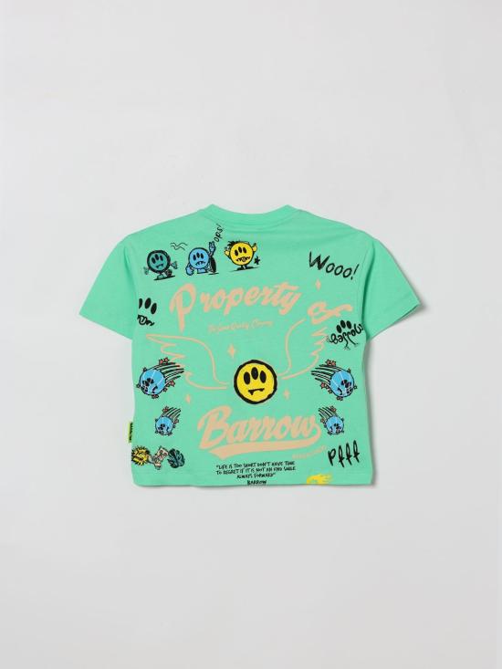 26SS [키즈] 바로우 티셔츠 S6BKJUTH076 087 Green - BARROW