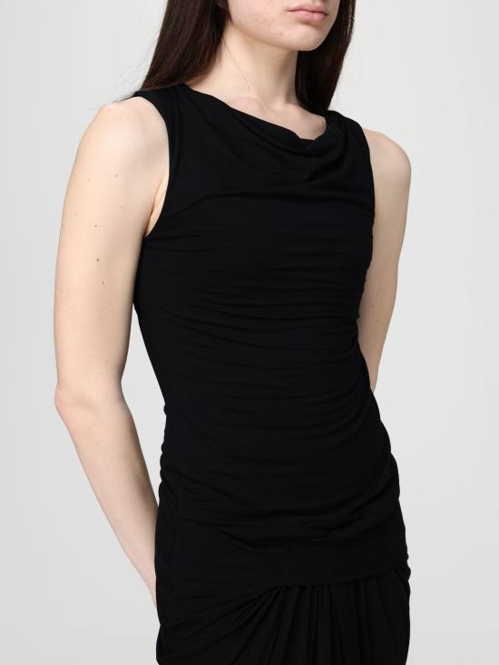 26SS 엔타이어 스튜디오 롱 원피스 ESSS26DR01243 0015 Black - ENTIRE STUDIOS