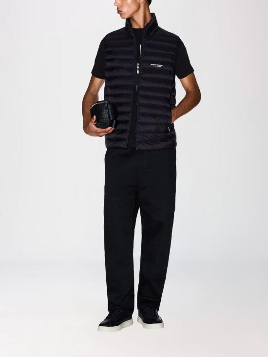 26SS 알마니 베스트 XM001576AF16927 UC001 Black - ARMANI