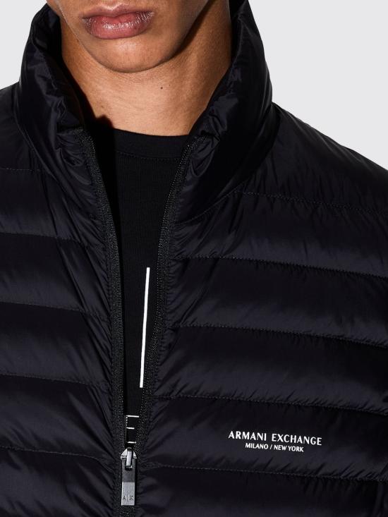 26SS 알마니 베스트 XM001576AF16927 UC001 Black - ARMANI