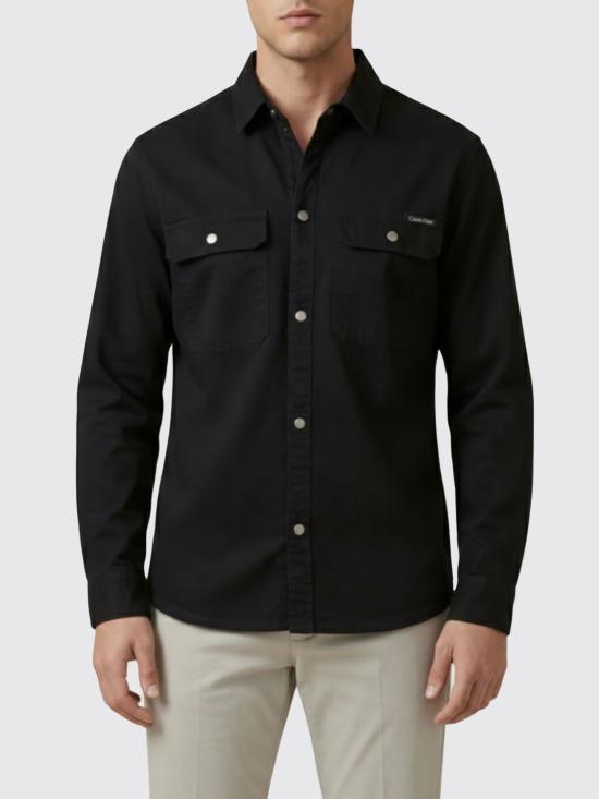 26SS 캘빈클라인 긴팔 셔츠 LV04RE103G UB1 Black