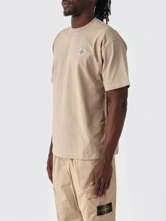 26SS 스톤 아일랜드 반팔 티셔츠 2100030S0115 V009A Sand - STONE ISLAND