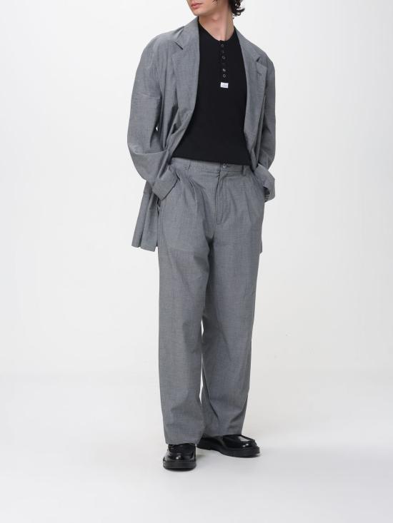 26SS 마리아노 스트레이트 팬츠 MGSS26PA01012 07 Grey - MAGLIANO