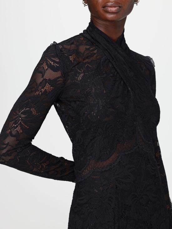 26SS 파코라반 롱 원피스 26PJRO233PA0170 P001 Black - PACO RABANNE