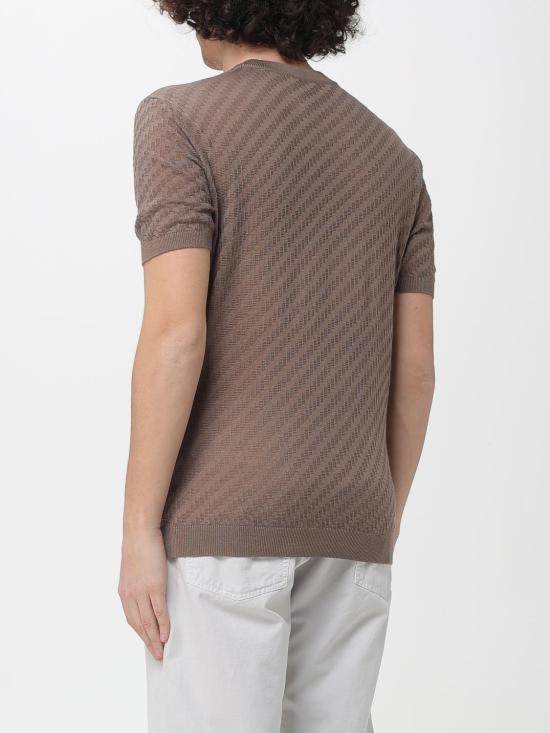 26SS 엠포리오 아르마니 스웨터 EM004741AF24573 U6285 Brown - EMPORIO ARMANI