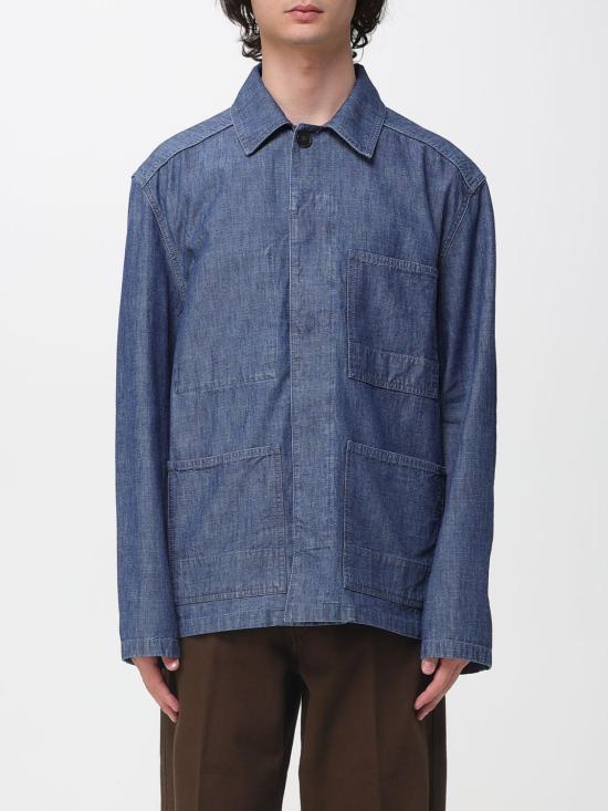 26SS 질샌더 자켓 J22SW0089J45323 406 Indigo