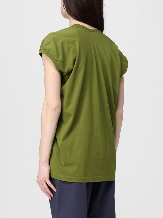 26SS 드리스 반 노튼 반팔 티셔츠 2611311013600 607 Green - DRIES VAN NOTEN