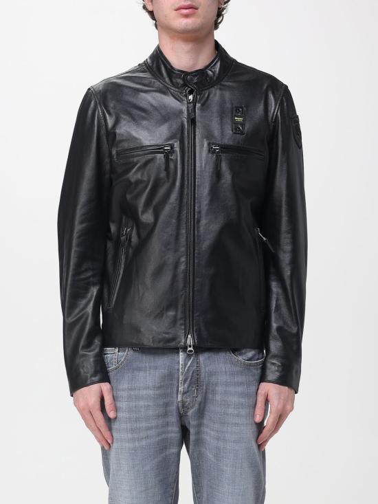 26SS 블라우어 가죽 자켓 26SBLUL02442007515 999 Black