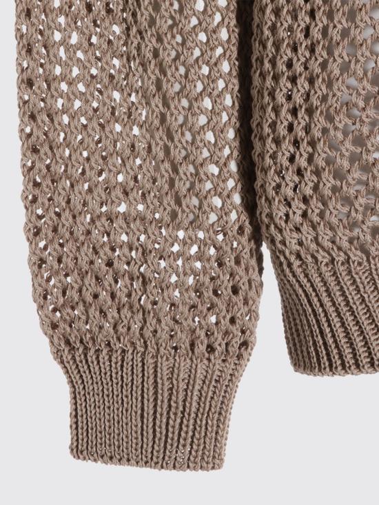 26SS 메종키츠네 스웨터 QM00808KT1202 0430 Beige - MAISON KITSUNE