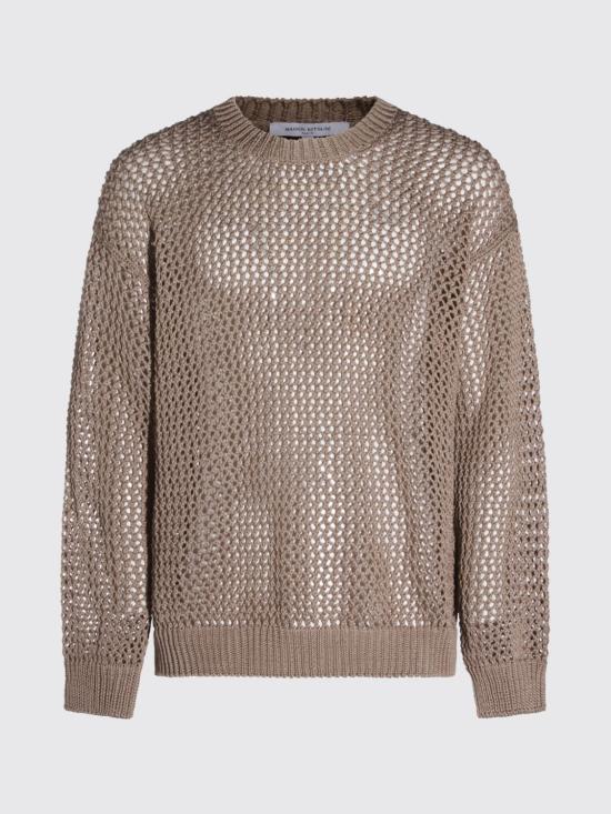 26SS 메종키츠네 스웨터 QM00808KT1202 0430 Beige - MAISON KITSUNE