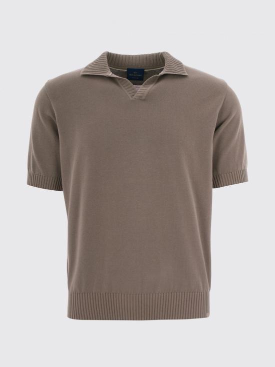 26SS 폴앤샤크 폴로 티셔츠 26411645 323 Brown - PAUL & SHARK