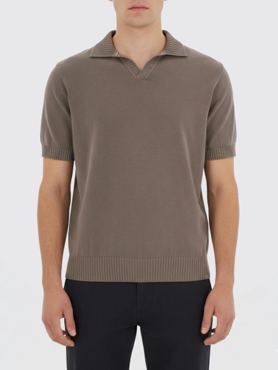 26SS 폴앤샤크 폴로 티셔츠 26411645 323 Brown