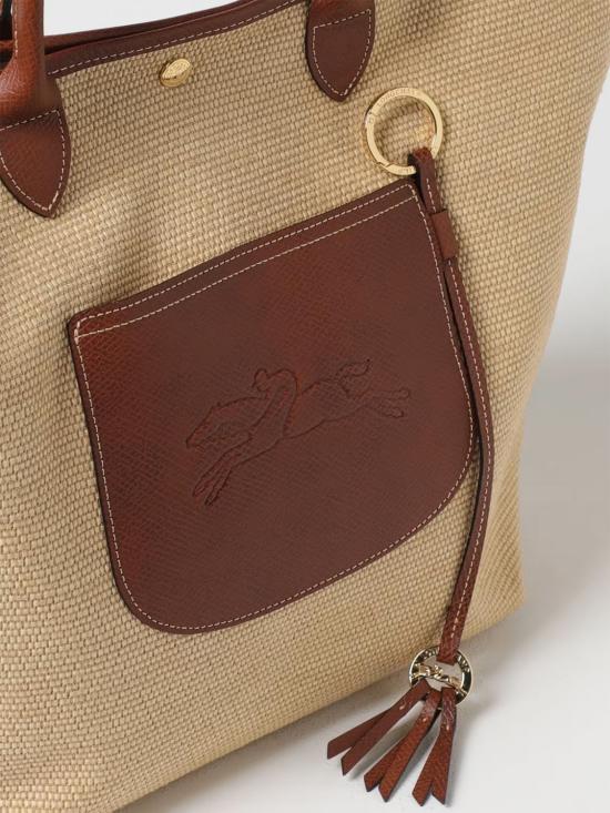 26SS 롱샴 르 플리아쥬 컬렉션 L 바스킷백 10308HGK 035 Brown - LONGCHAMP